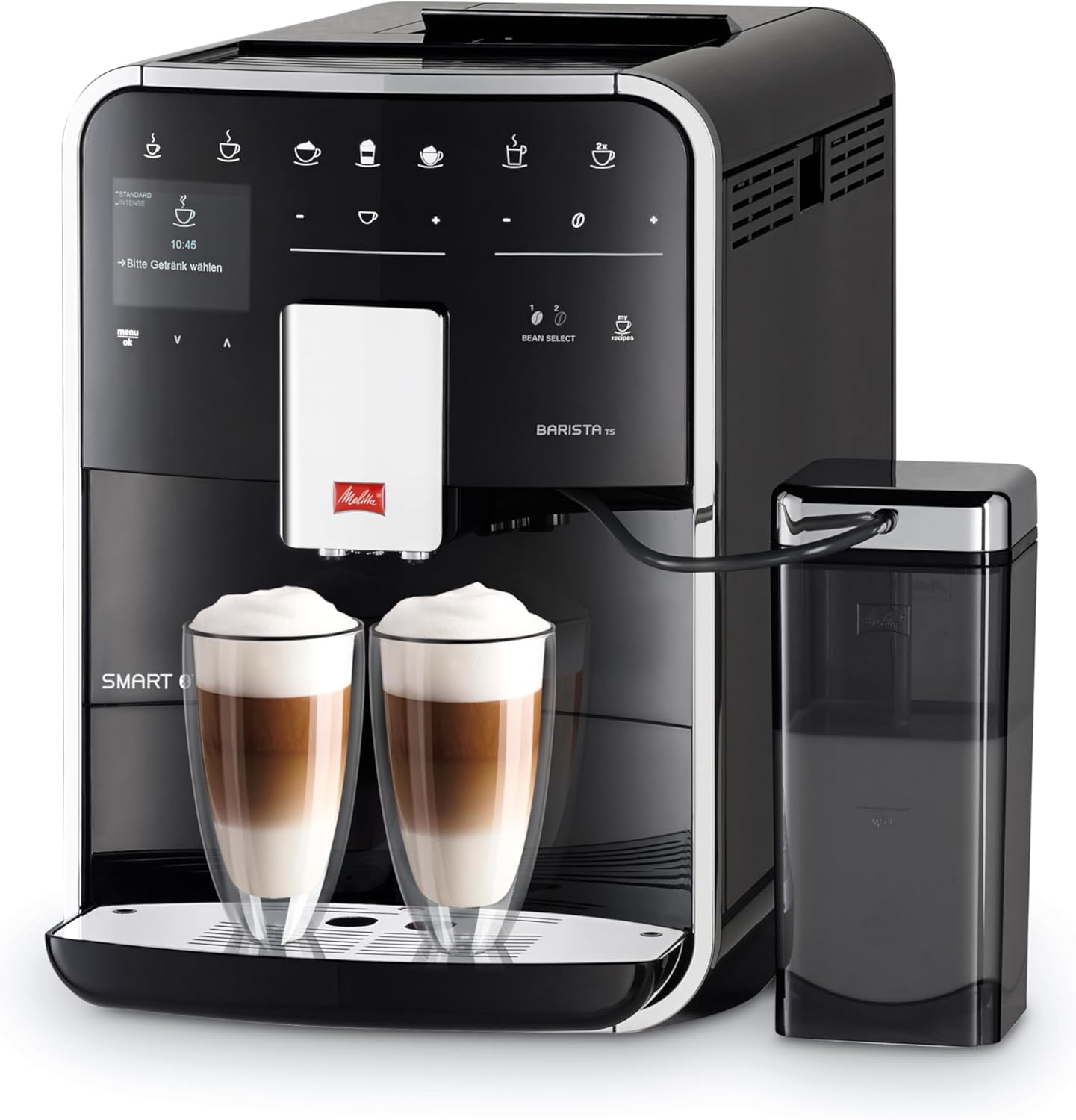 Melitta Barista TS Smart F850-102 - Superautomatica 21 Recetas Molinillo Silencioso Negro