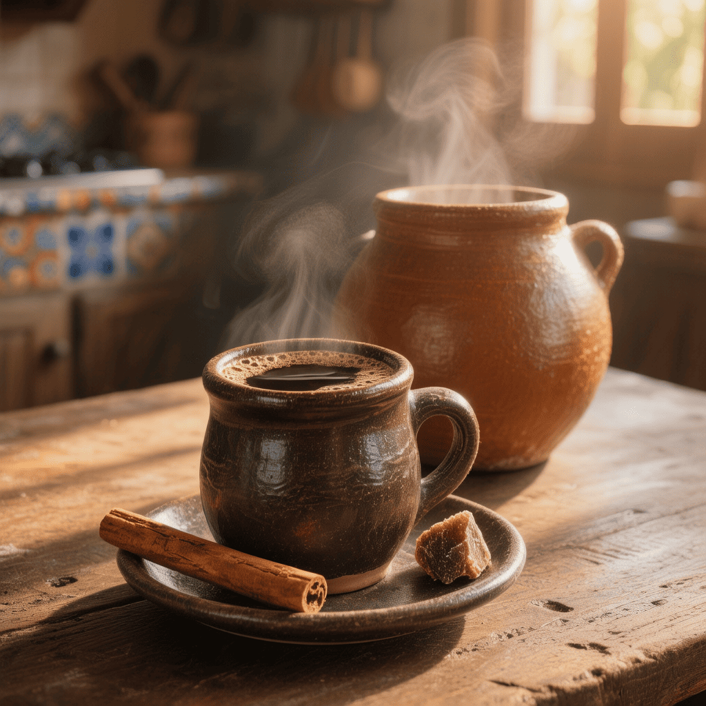 cafe mexicano de olla