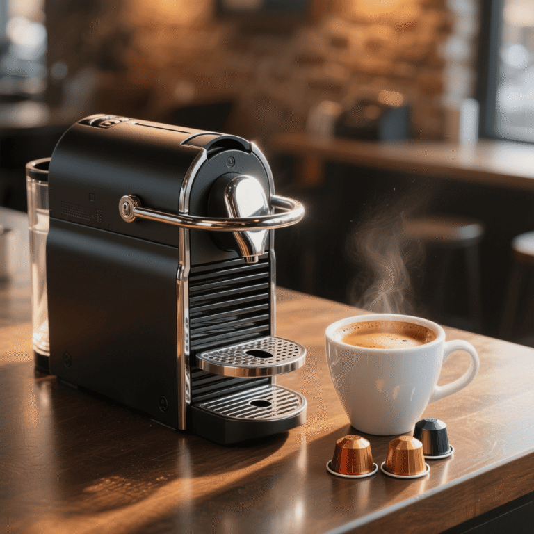 Guía Rápida para Preparar Café con una Máquina de Cápsulas