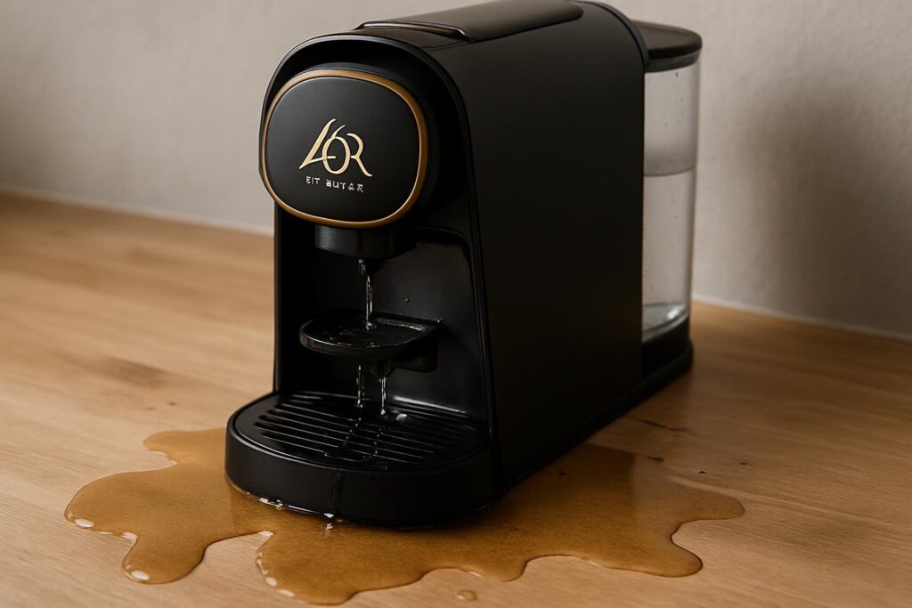 cafetera l'or barista pierde agua