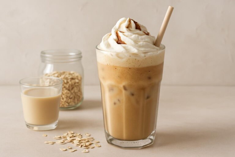 Cómo Preparar un Café Frappé con Leche de Avena
