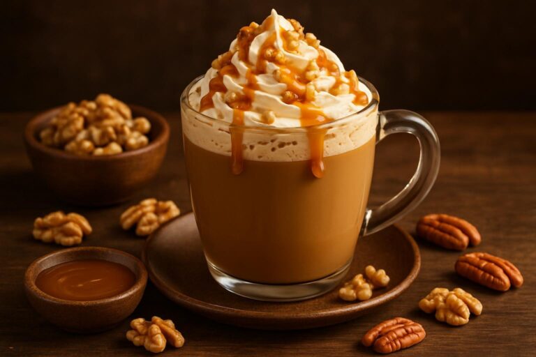 Cómo Hacer Café con un Toque de Nuez y Sirope