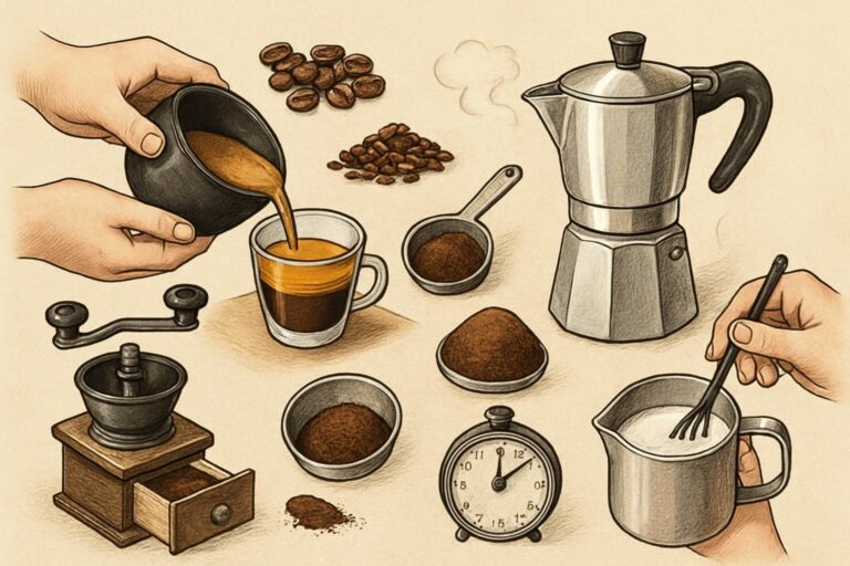 Los Secretos de un Buen Espresso sin Máquina Profesional