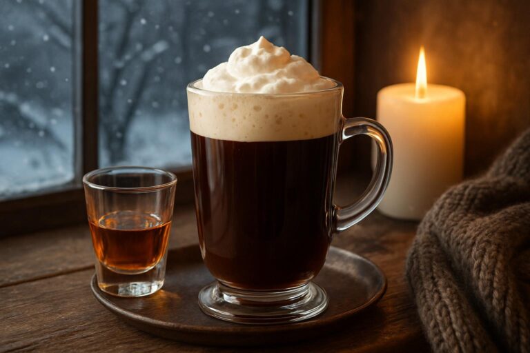 Cómo Hacer Café con un Toque de Licor para una Tarde de Invierno