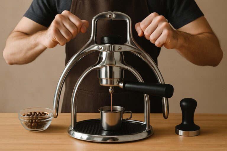 Cómo Preparar Café con una Cafetera Manual y Obtener una Extracción Precisa