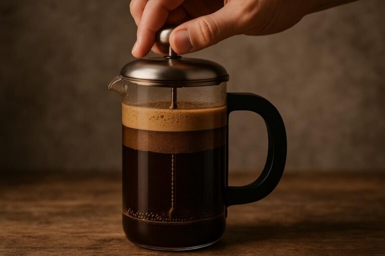 Cómo Hacer Café con una Prensa Francesa y Obtener una Textura Perfecta