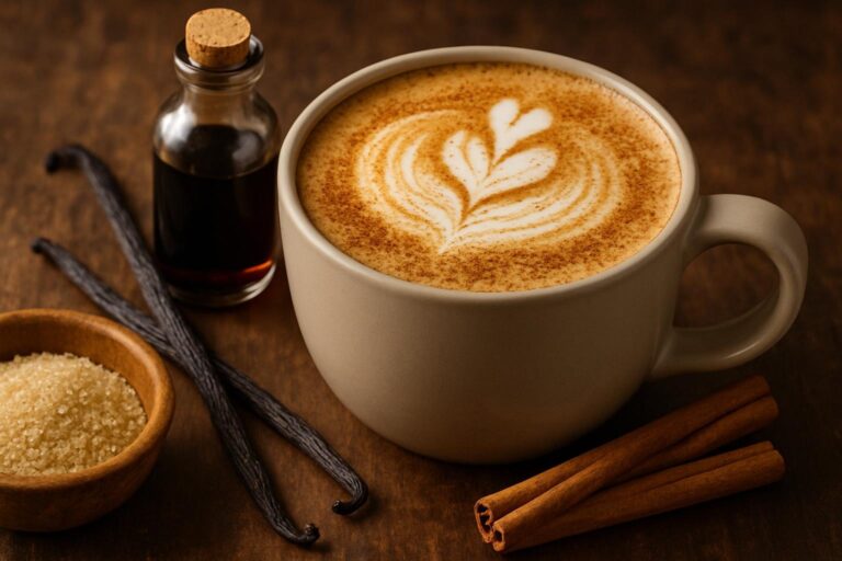 Cómo Preparar un Café con un Toque de Vainilla y Canela