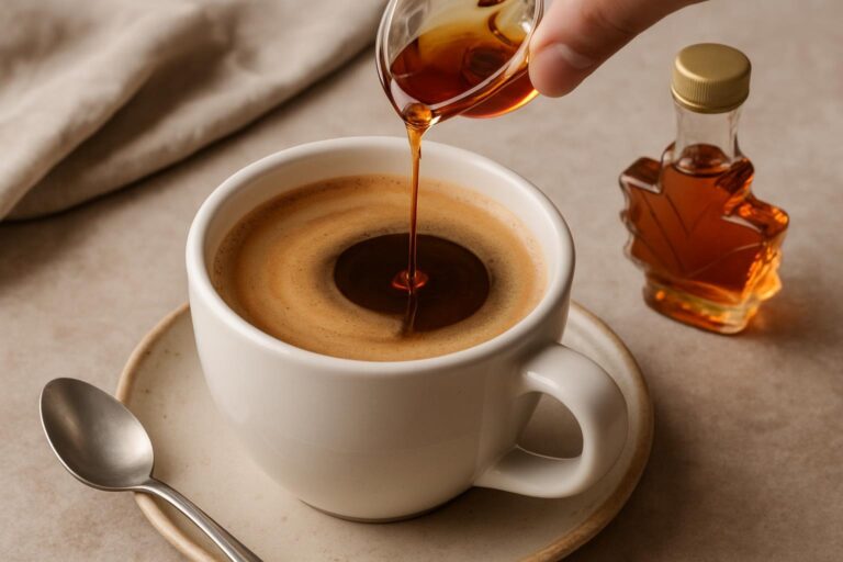 Cómo Hacer un Café con Jarabe de Arce para un Toque Dulce