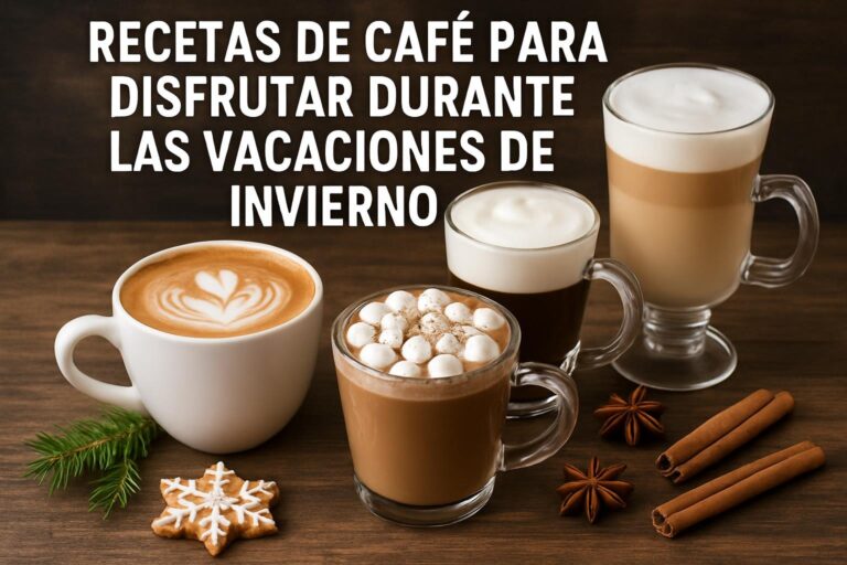 10 Recetas de Café para Disfrutar durante las Vacaciones de Invierno