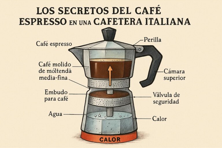 Los Secretos del Café Espresso en una Cafetera Italiana