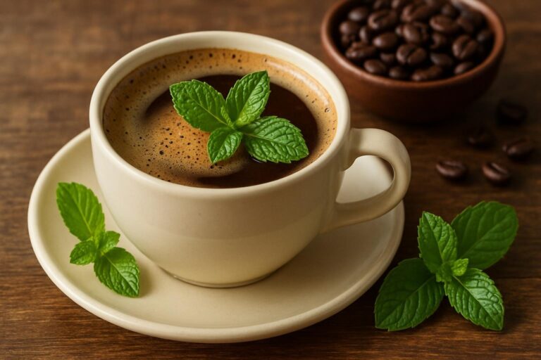 Cómo Hacer Café con un Toque de Menta para un Sabor Fresco