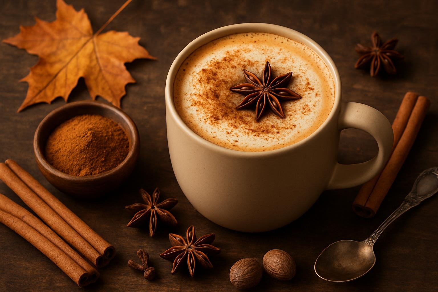 Receta de Café con Especias para el Otoño