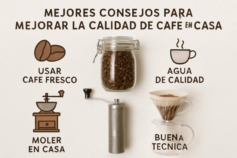 Los Mejores Consejos para Mejorar la Calidad del Café en Casa