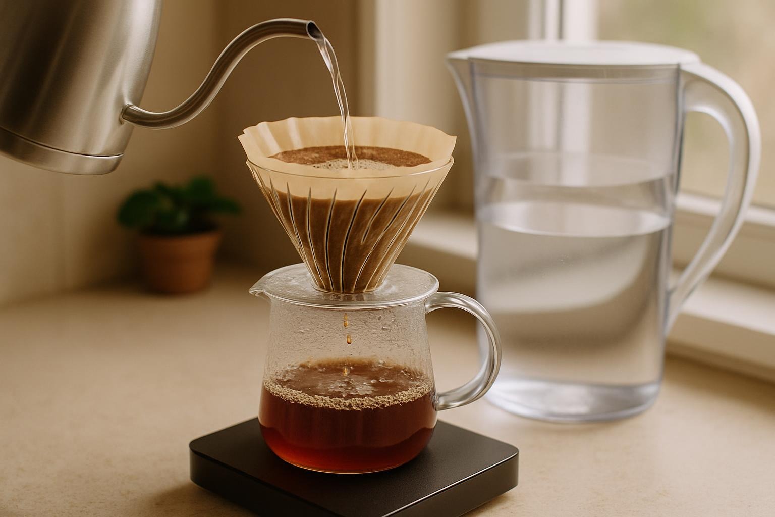 Cómo Preparar un Café con Agua Filtrada y No Perder Sabor
