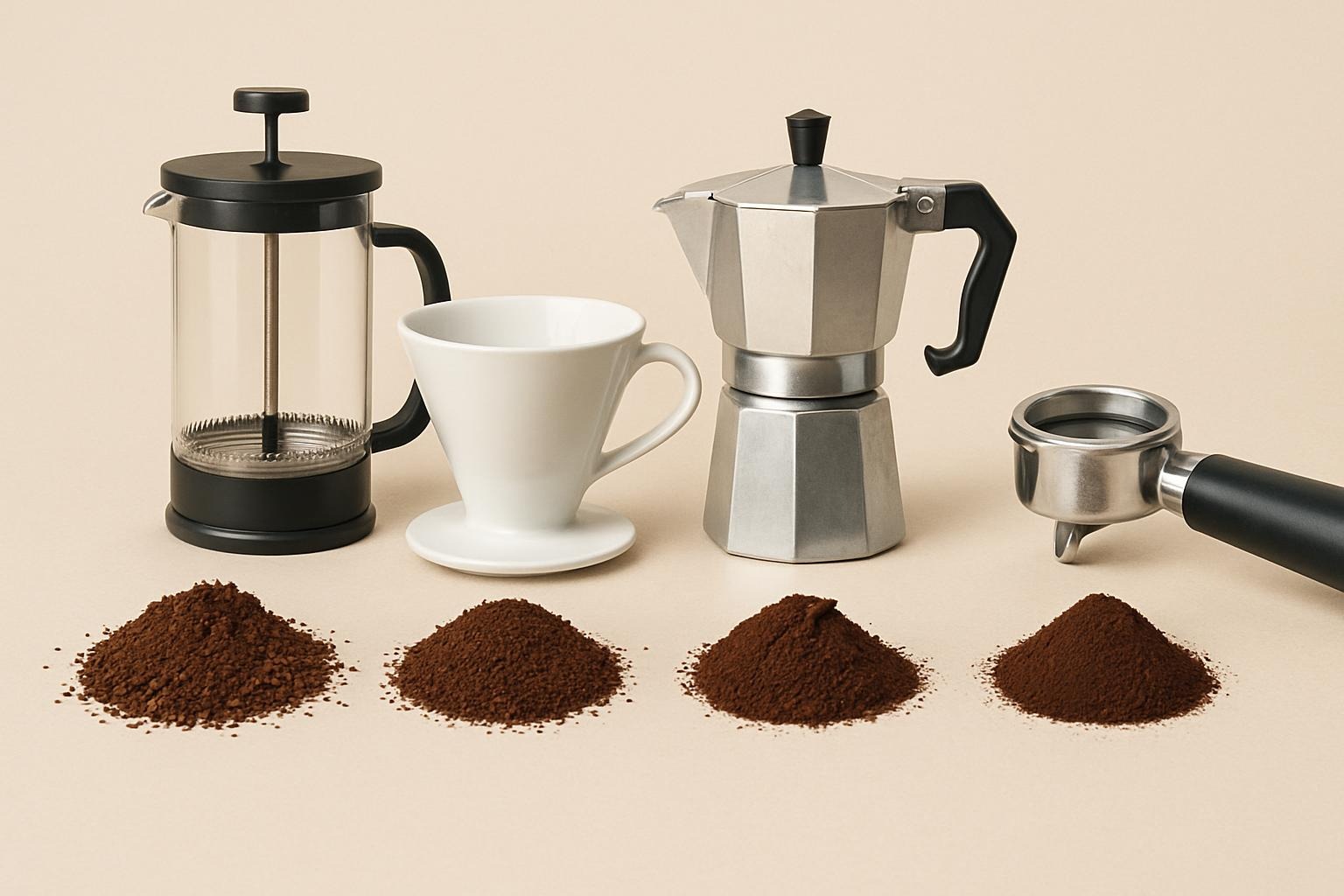 Cómo Ajustar el Molido para Cada Método de Preparación