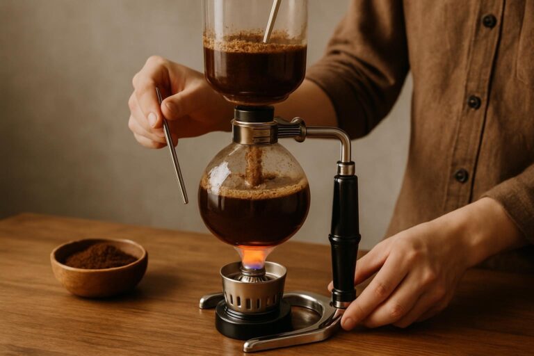 Cómo Preparar Café con Sifón Japonés