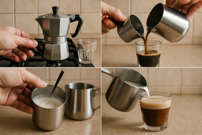 Cómo Preparar un Café Tipo Cortado en Casa