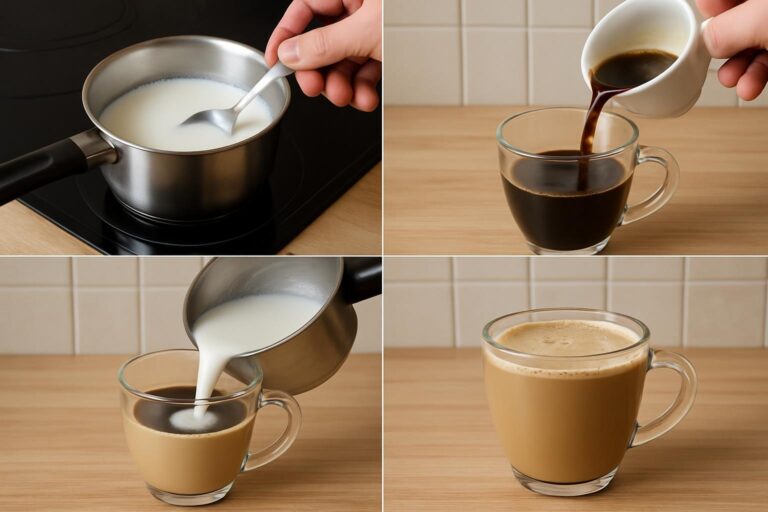Cómo Preparar un Café con Leche sin que se Queme