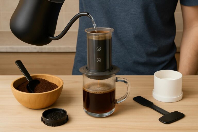 Los Mejores Métodos para Preparar Café con una Prensa Aeropress