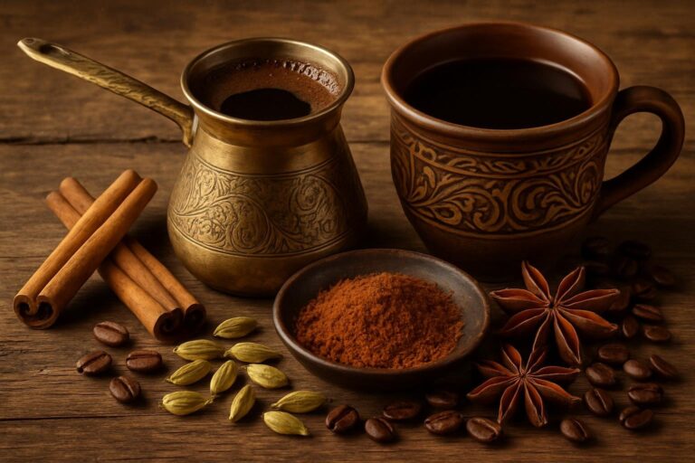 Receta de Café Árabe con Especias