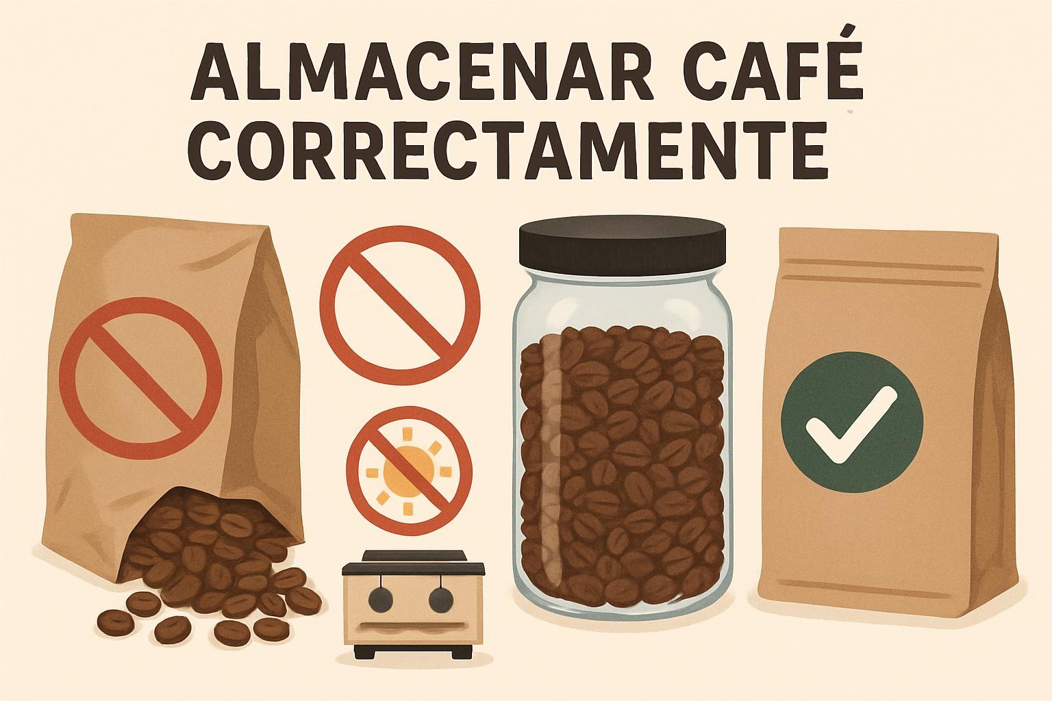 5 Consejos para Almacenar Café Correctamente