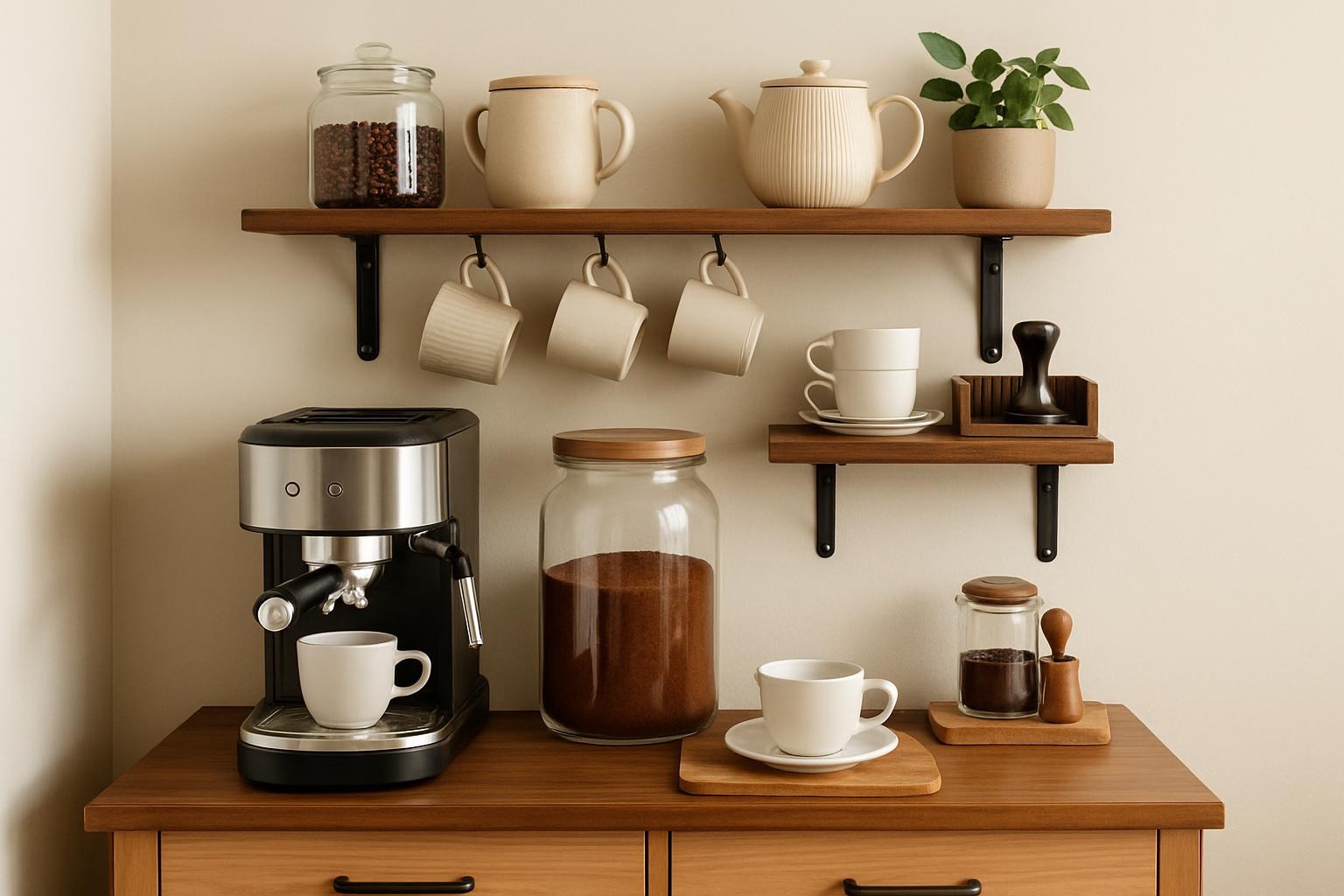 Cómo Organizar un Rincón de Café Estilo Barista en Tu Casa