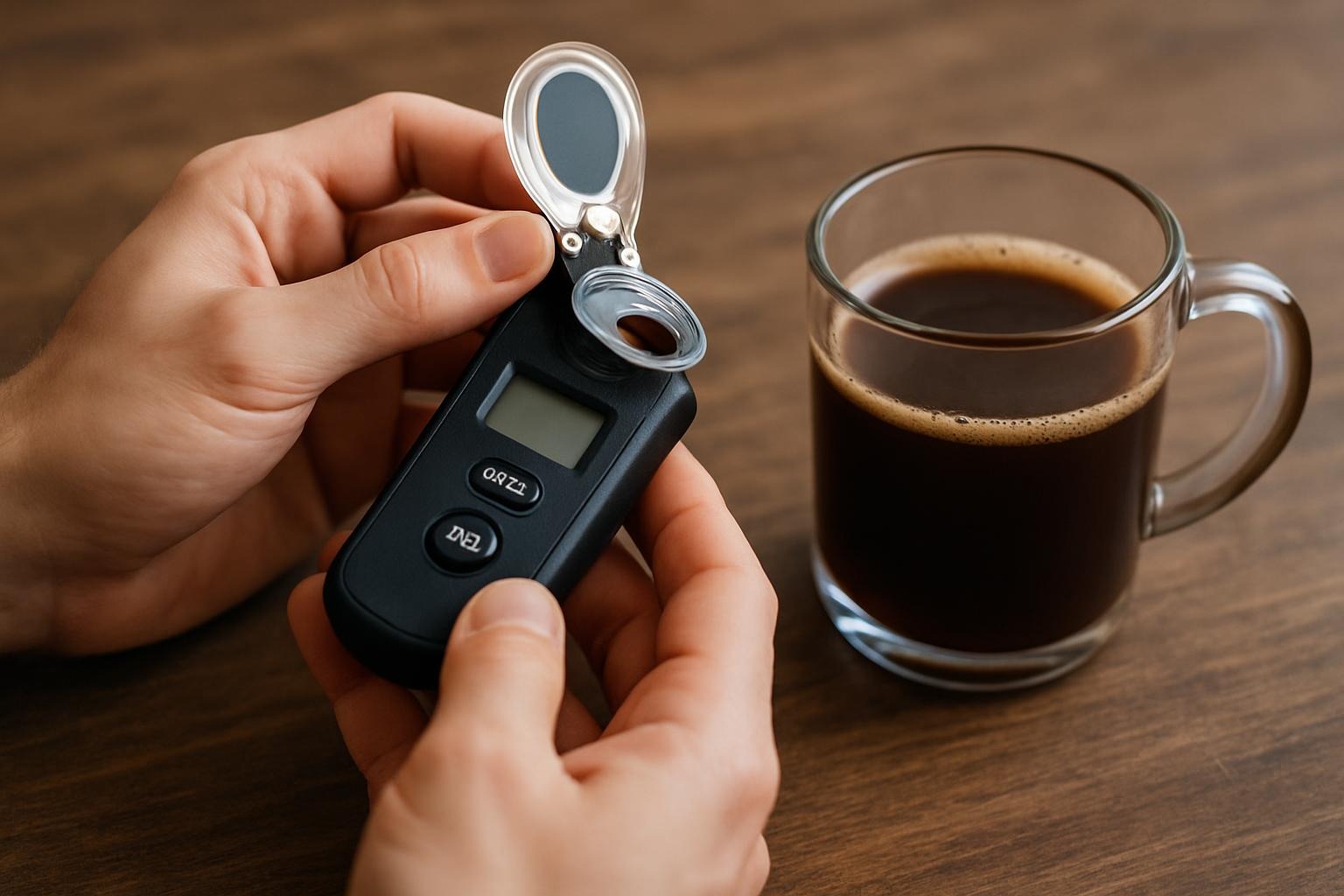 Cómo Usar un Refractómetro de Café en Casa